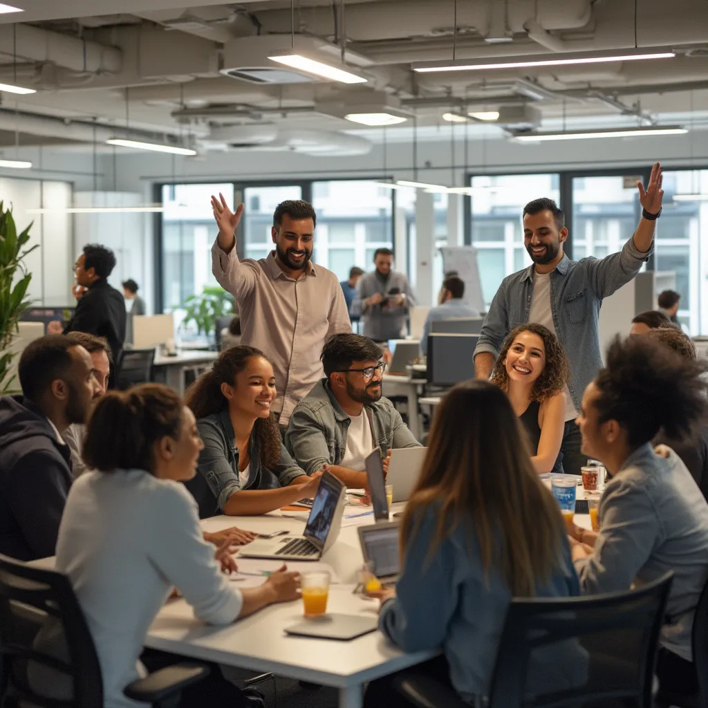 Inspiring and collaborative workplace